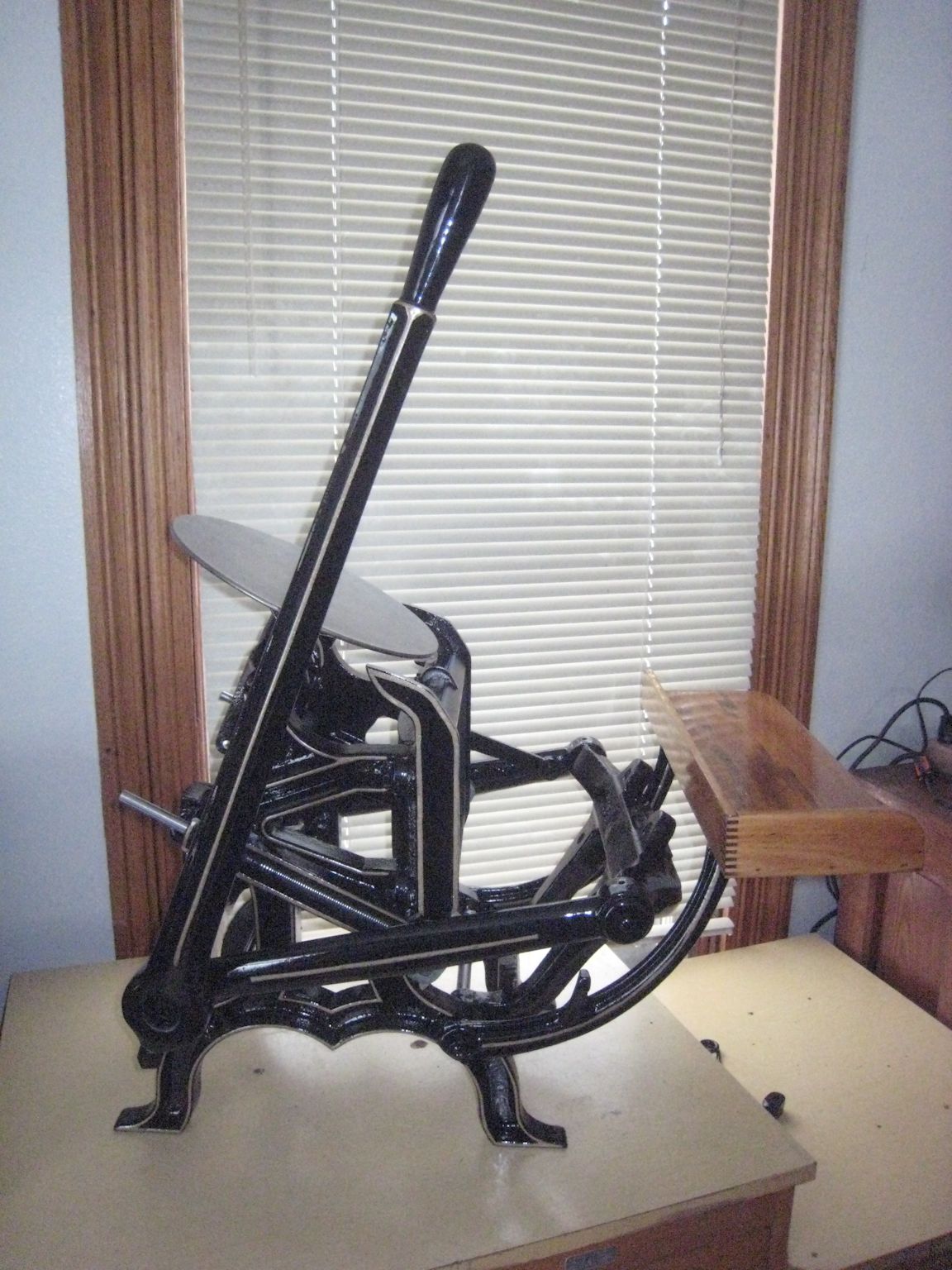 the flywheels is spin = printing!!!