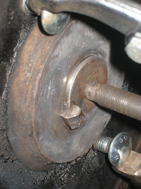 Flywheel is 40 inches