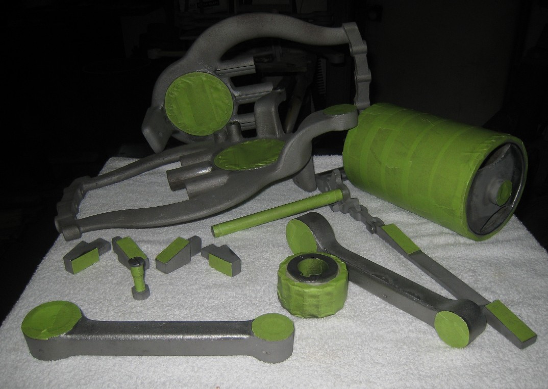 Flywheel is 40 inches